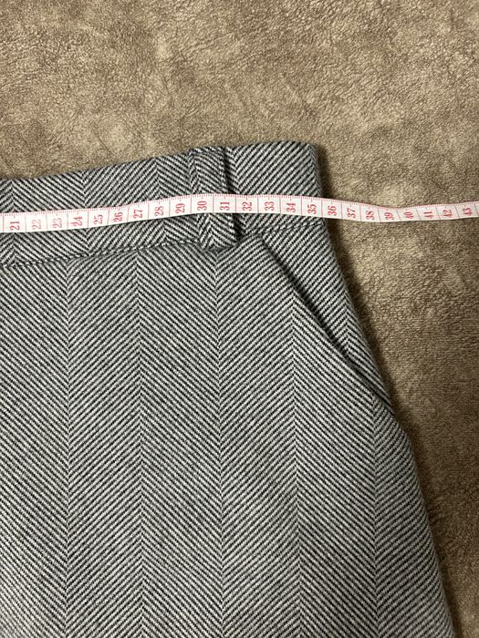 Юбка трапецыя шерстяная