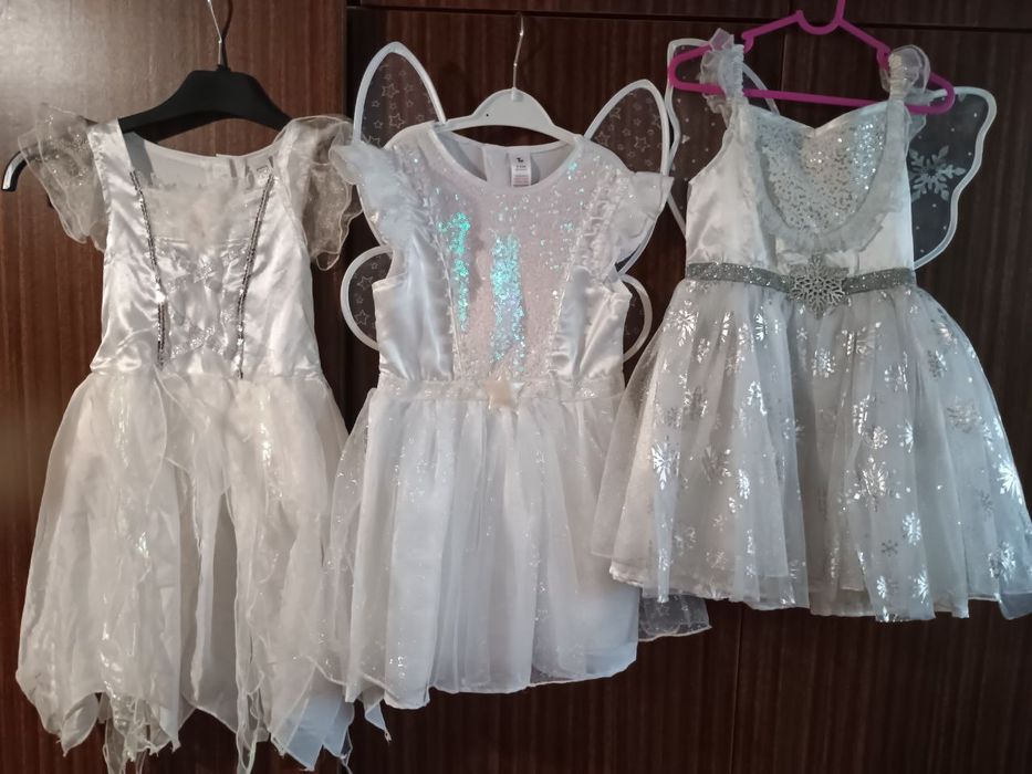 Карнавальний костюм ангела, сніжинки