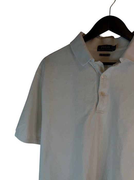 Koszulka polo Ralph Lauren Biała logo XL