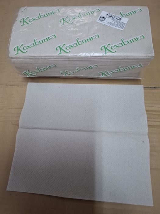 Бумажные полотенца Диво и Кохавынка.