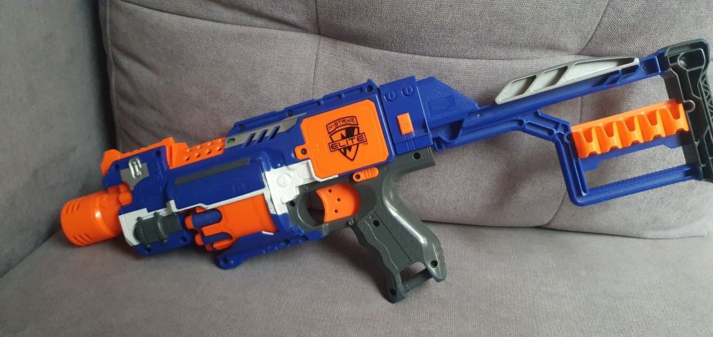 Nerf stockade+strzałki