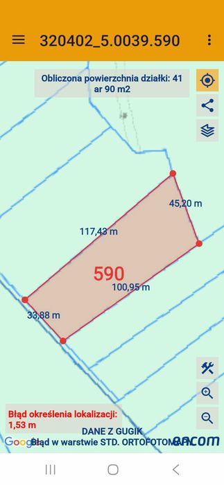 Działki na łonie natury