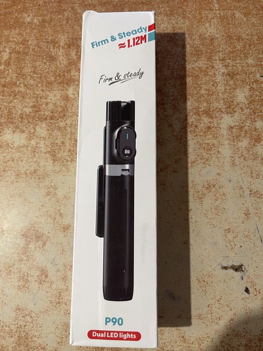 Selfie Stick Statyw P90 112CM