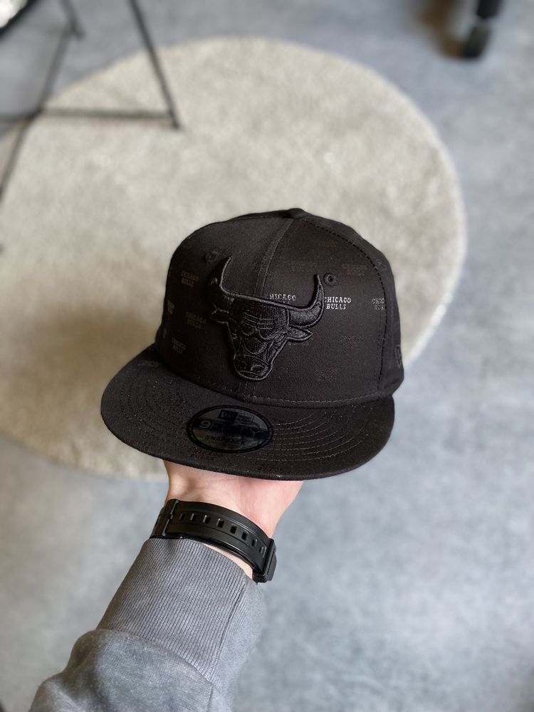 New Era Chicago Bulls оригинал новая мужская кепка бейсболка чёрная ...
