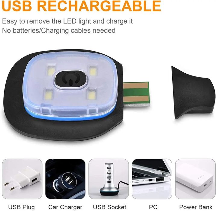 Шапка grey з led-підсвіткою