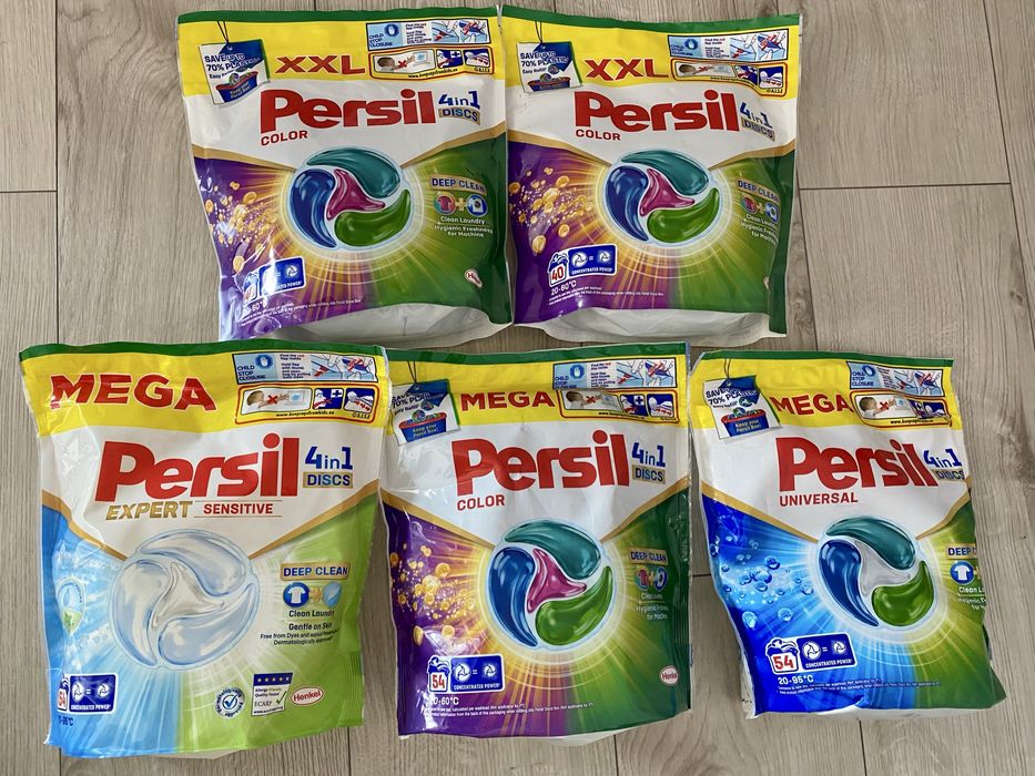 TANIO Kapsulki do prania Persil Discs 4w1 Expert Sensitive 54 szt. HIT