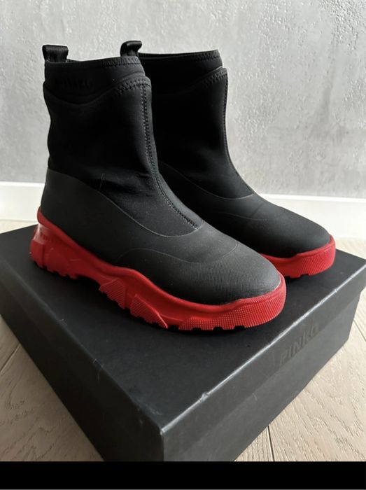 Buty Pinko Czerwone