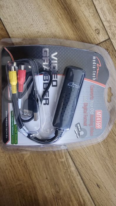 Konwerter przegrywanie kaset VHS do laptopa