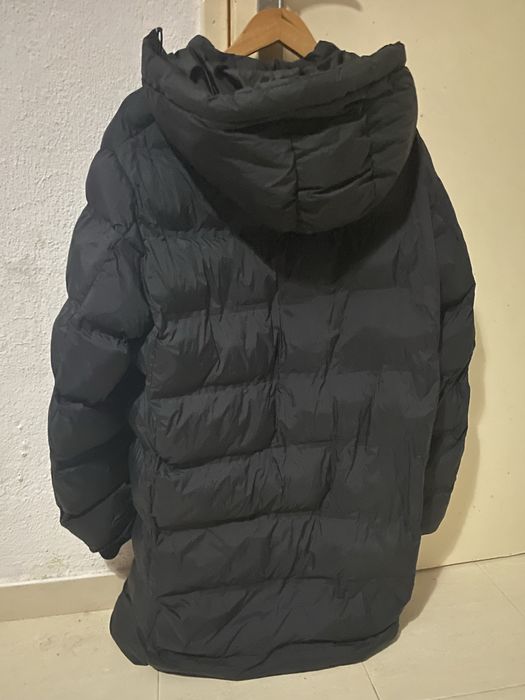 Casaco Preto Sobretudo