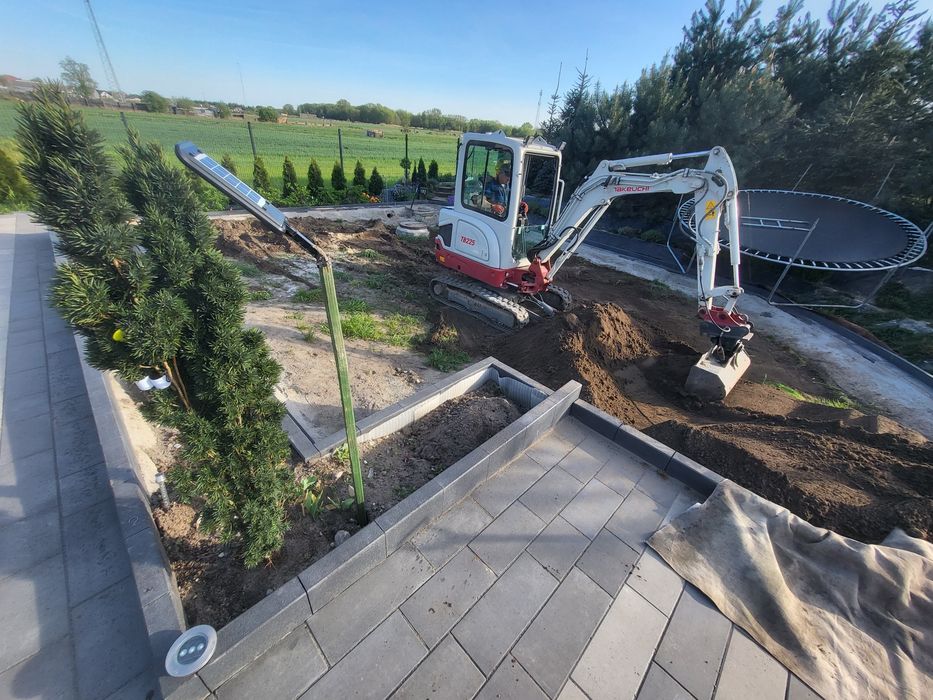 Ziemia osiewana do ogrodu pod trawnik krzewy czarnoziem humus żwir