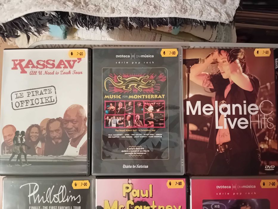 Dvd Musical Concertos Grandes Artistas Internacionais.