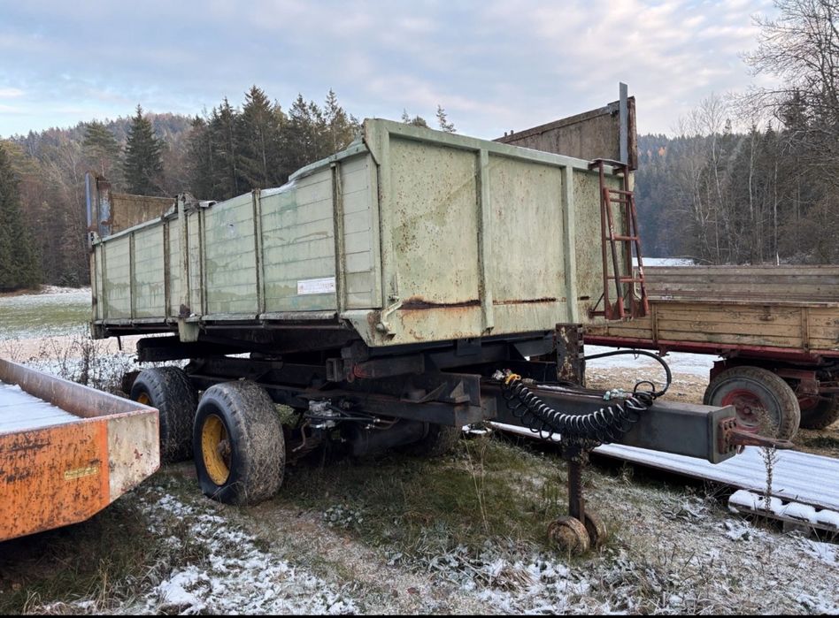 Przyczepa tandem ciężarowa rolnicza budowlana DMC 18 t