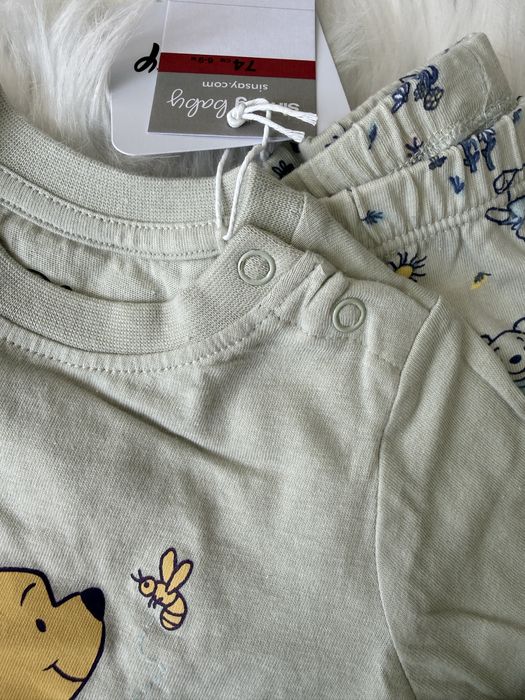 Piżama bawełniana 74 cm Winnie the Pooh nowa
