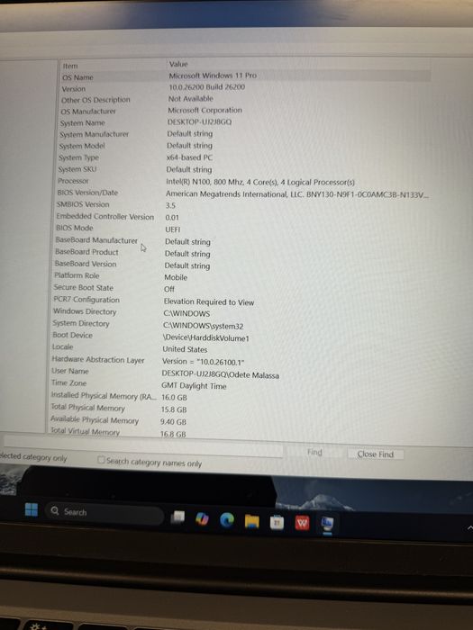 Computador windows.
