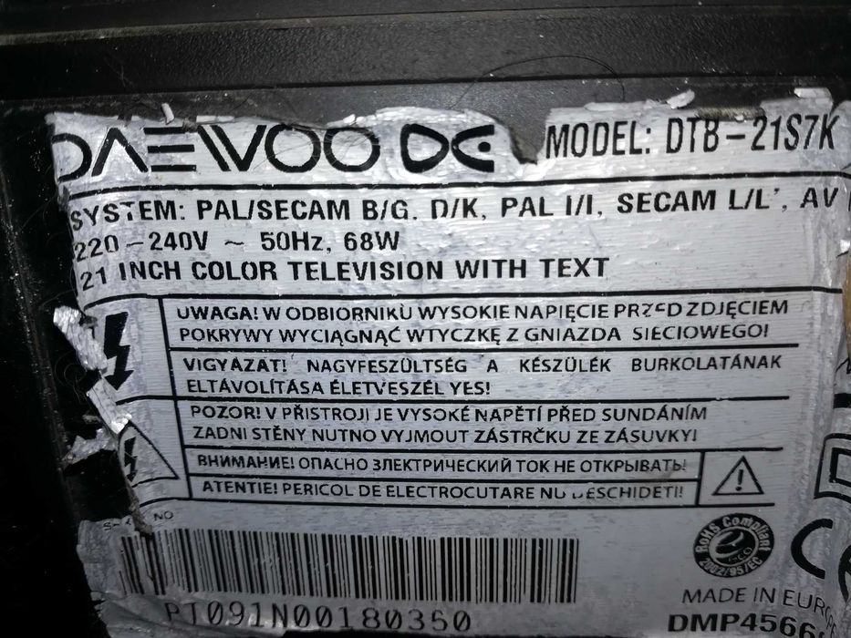 Telewizor Daewoo DTB-21S7K