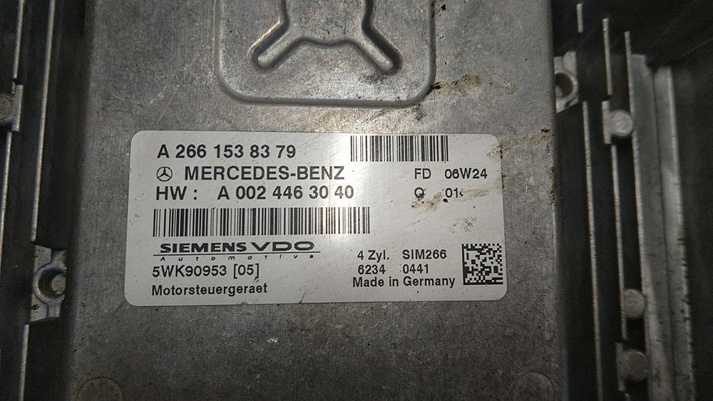 ) B-Klasa W245 komputer sterownik silnika