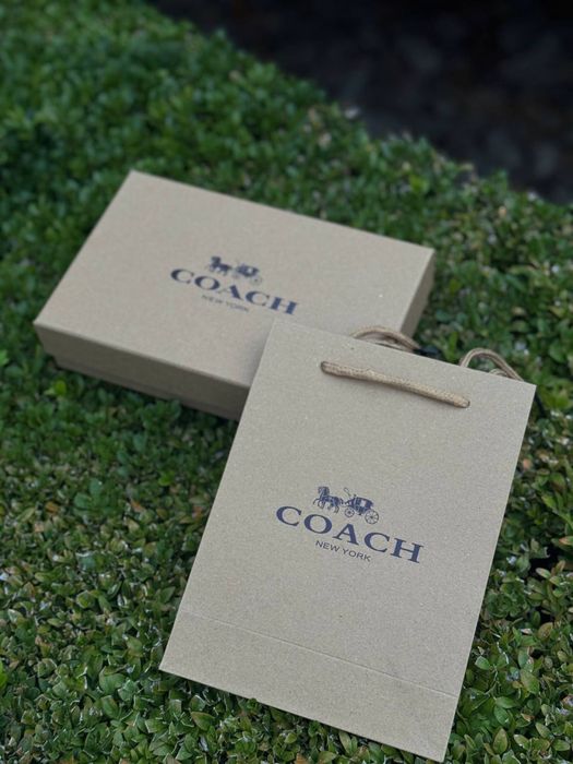 Подарунковий набір Coach New York набор подарочный Коач кошелек ремень