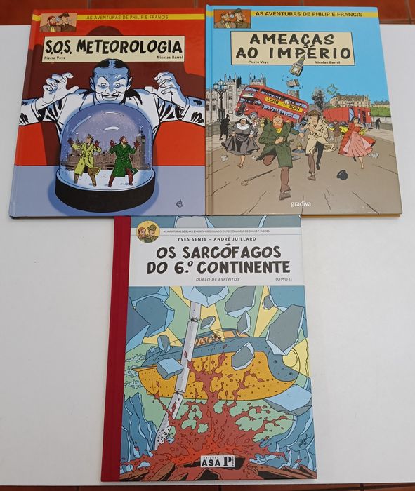 32 Álbuns Blake e Mortimer desde 1964