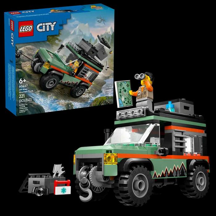 Klocki Lego City 60447 Górska ciężarówka terenowa 4 x 4