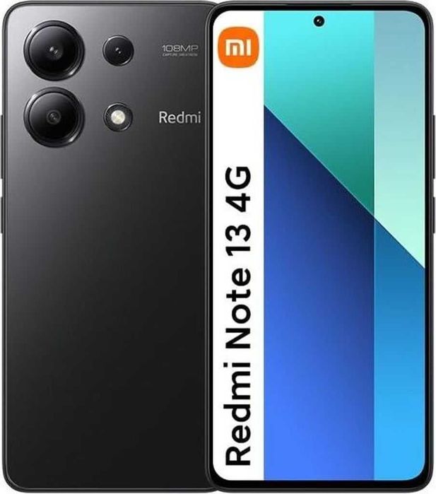 Telefon Xiaomi Redmi Note 13 4G  8GB/128GB, Czarny  GWARANCJA!