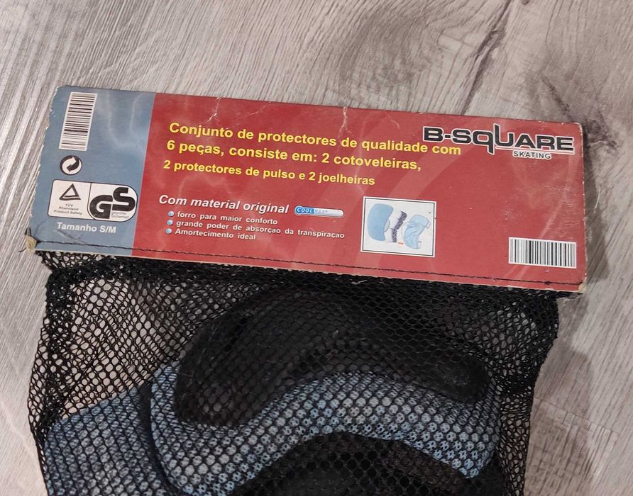 Cotoveleiras, Joelheiras e proteções de punhos