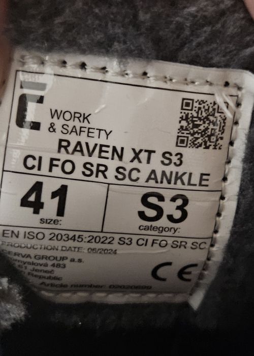 Buty robocze RAVEN XT S3 SRC
