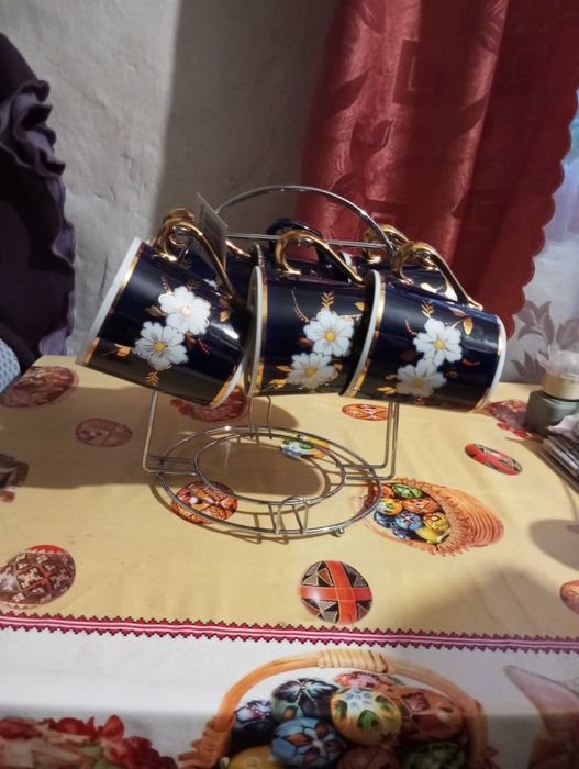 Чашки кобальтові нові