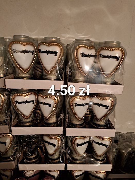 Znicze na wkład tanio sprzedam