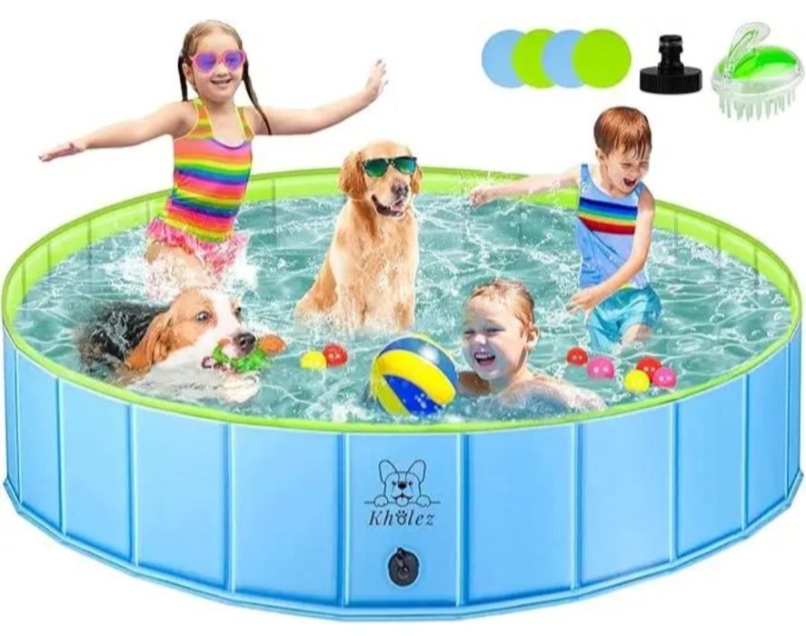 Бассейн для собак та дітей KHOLEZ (120x30 см).