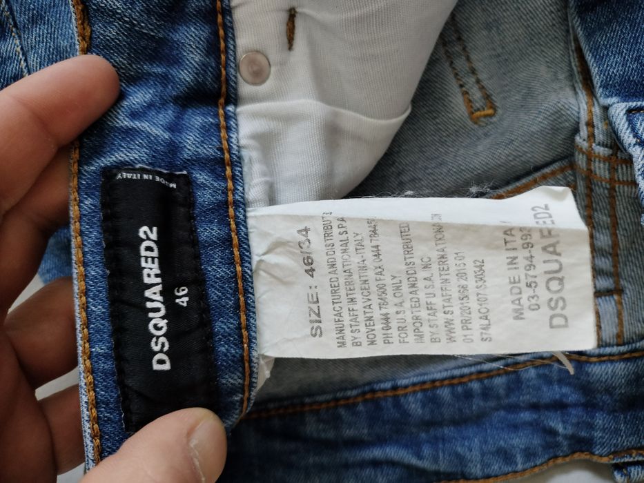 Spodnie dsquared2 jeans