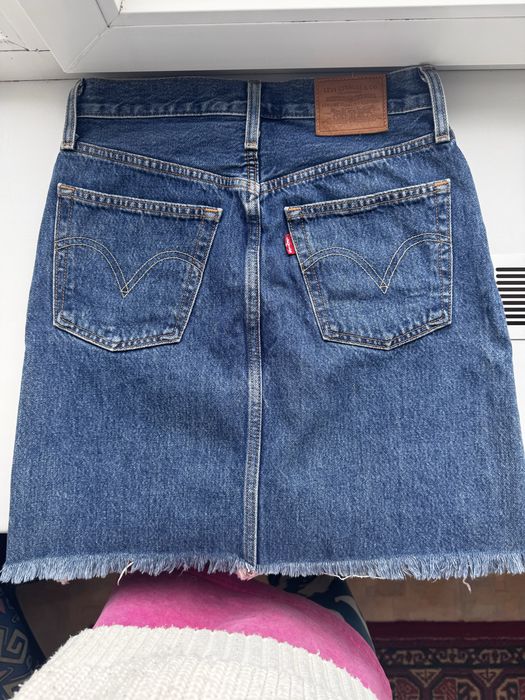 Джинсова спідниця levis