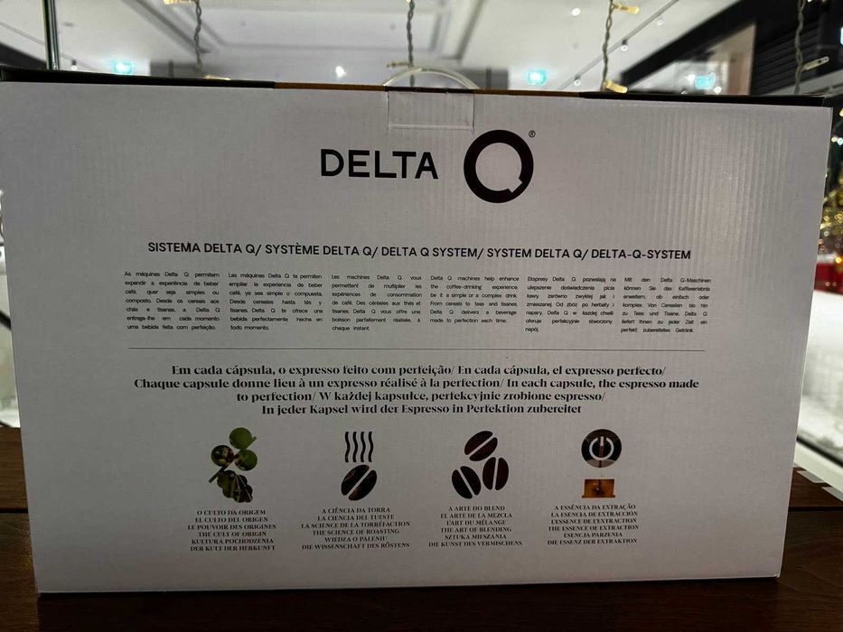 Ekspres kapsułkowy Delta Q MINI MILKQOOL 20 bar (Tylko Wrocław)