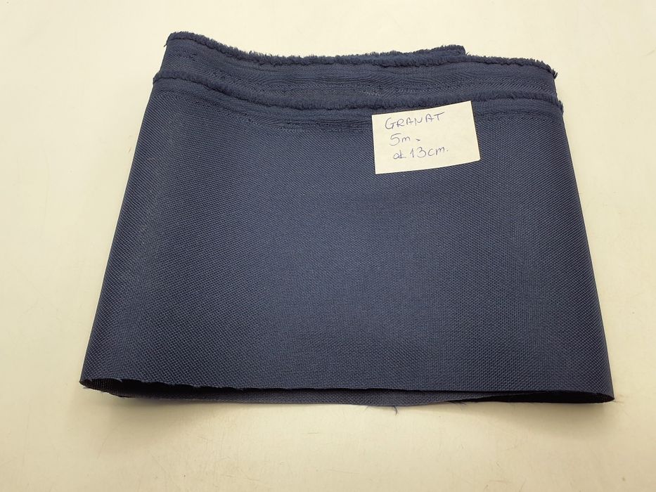 Tkanina Oxford nieprzemakalna kupon 5 m.x ok.13 cm.granat