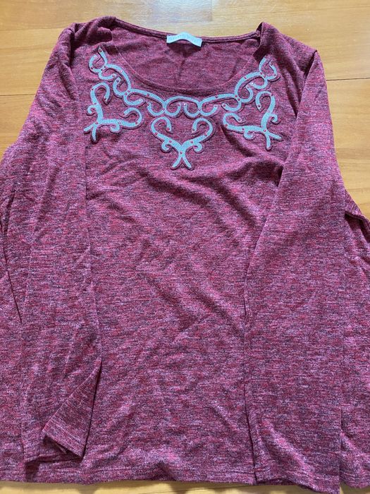 Conjunto 7 camisolas de manga comprida tamanho M