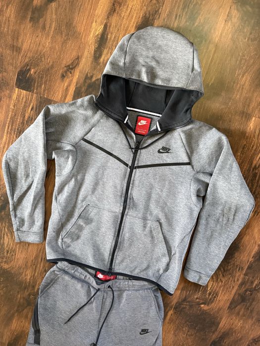 Nike tech fleece костюм сірий, Оригінал, S розмір