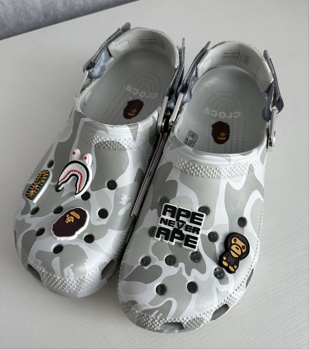 Крокси бейп чоловічі, Crocs Bape, 42-43 розмір