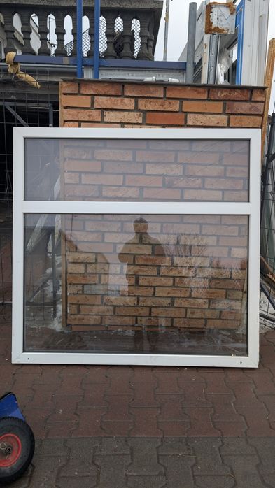 KR HAUS okno 155x149 4 sztuki nieotwierane witryna FIX drzwi POZNAŃ