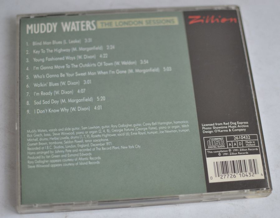 Muddy Waters - The London Sessions 1991