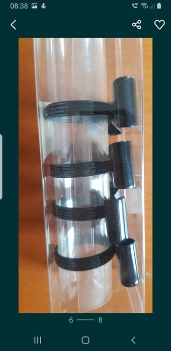 Klamry i spinki do zasłon firan efekt 3D