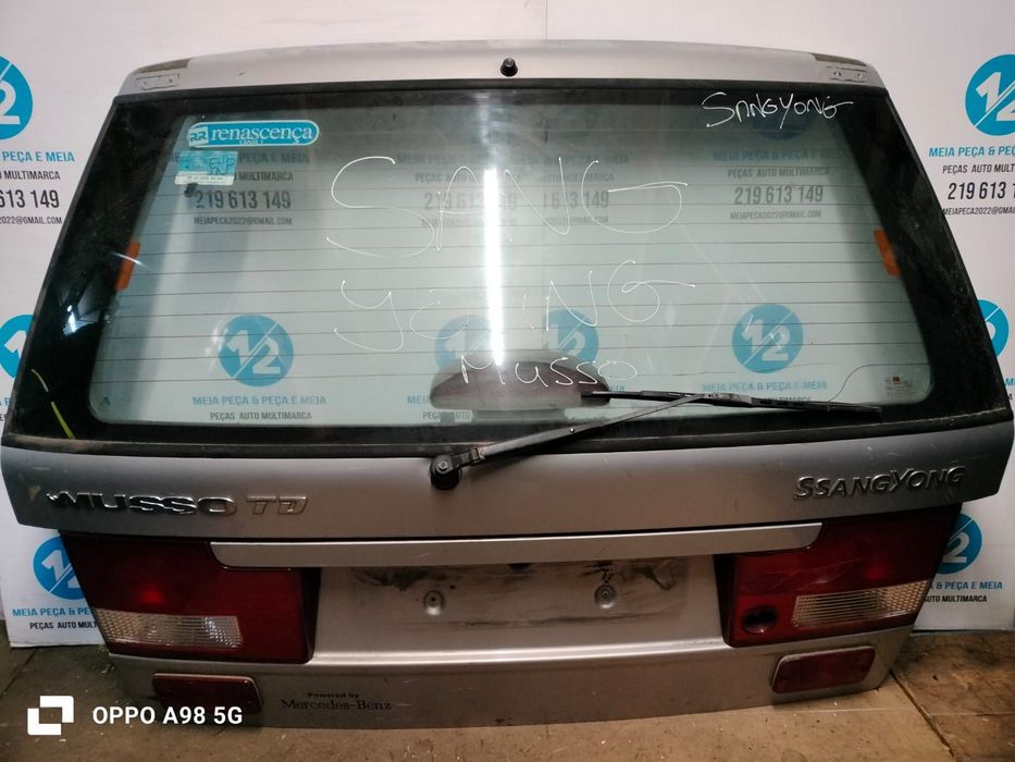 Tampa da Mala SsangYong Musso