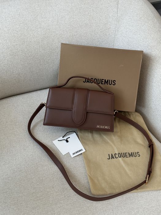 Сумка Jacquemus Le Grand Bambino шкіра | шоколадна, рожева, біла,чорна