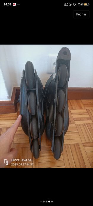 Patins Oxelo 40 Muito Bom Estado