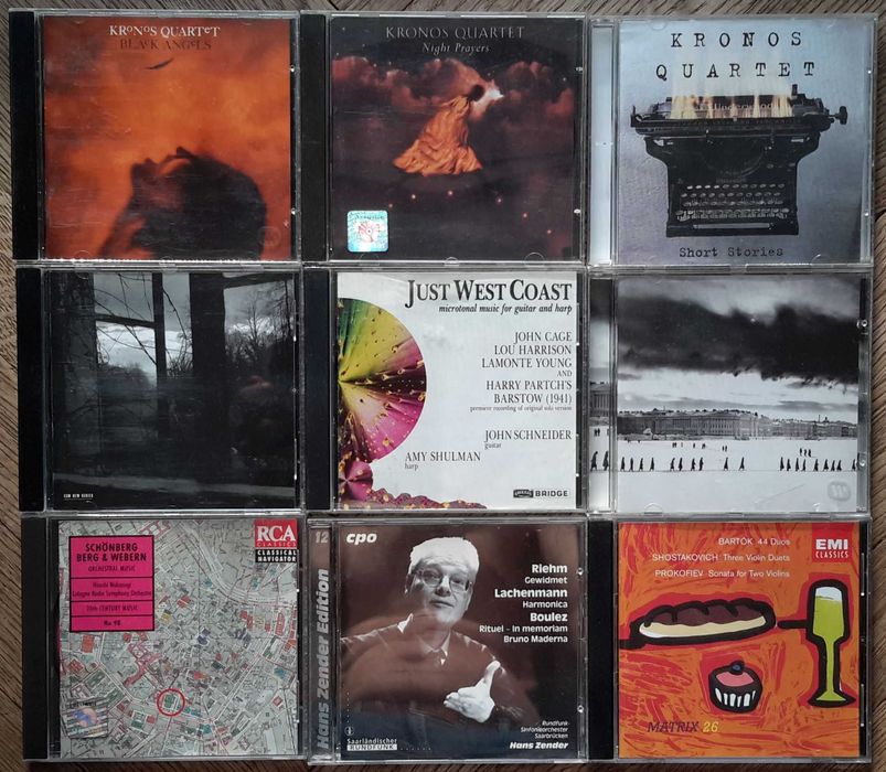 Muzyka współczesna na CD - różni kompozytorzy