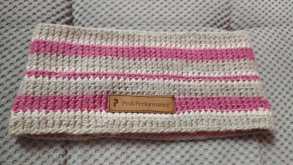 Opaska wełna merino 50% polar w środku rozmiar uni peak performance