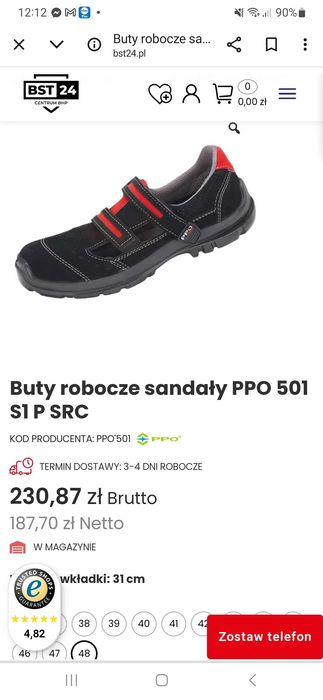 Buty robocze  roz.38