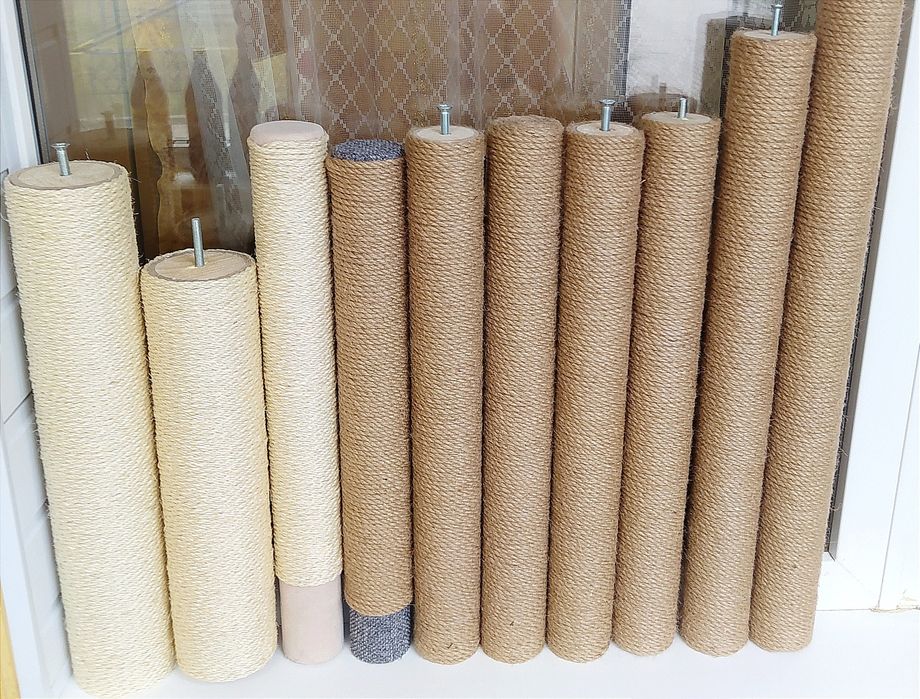 Стовпчики для кігтеточки. Дряпалки.столбик когтеточки