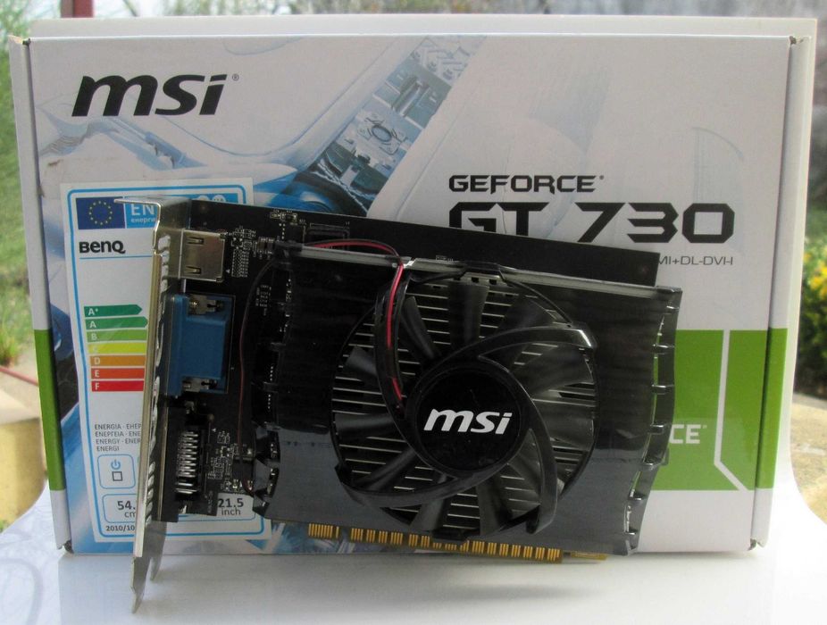 Placa gráfica MSI GeForce GT 730 2GB GDDR3