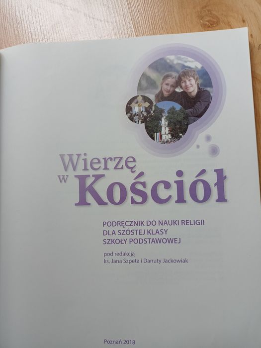 Podręcznik WIERZĘ W KOŚCIÓŁ 6 klasa do religii