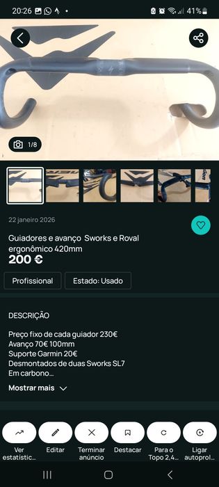 Acessórios para bicicletas oportunidades