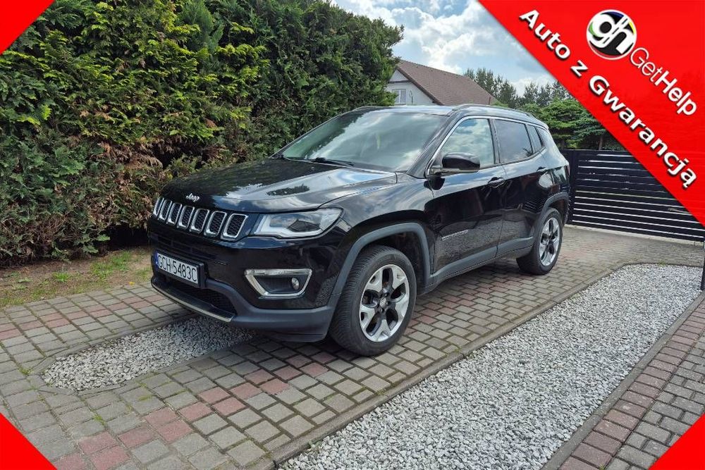 Jeep Compass GWARANCJA GetHelp, Zarejestrowany w Polsce, Udokumentowany przebieg